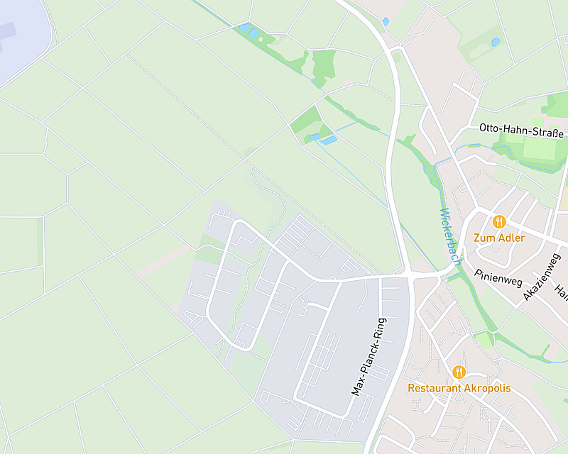 Eine Karte, die den Standort von Kleintierorthopädie Wiesbaden zeigt
