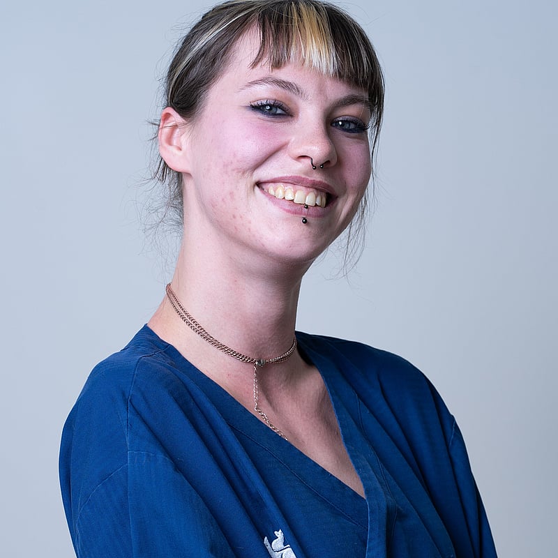 Foto von Michelle Rainer, Auszubildende