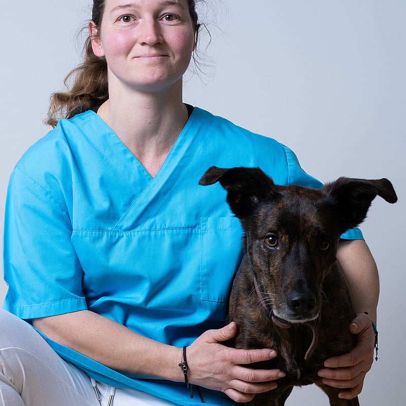 Foto von Hannah Tschiedel, Tiermedizinische Fachangestellte