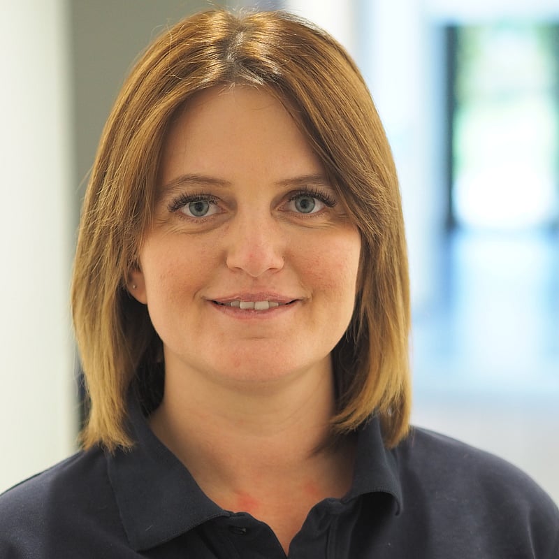 Foto von Jaqueline Feldmann, Abteilungsleitung Warenwirtschaft