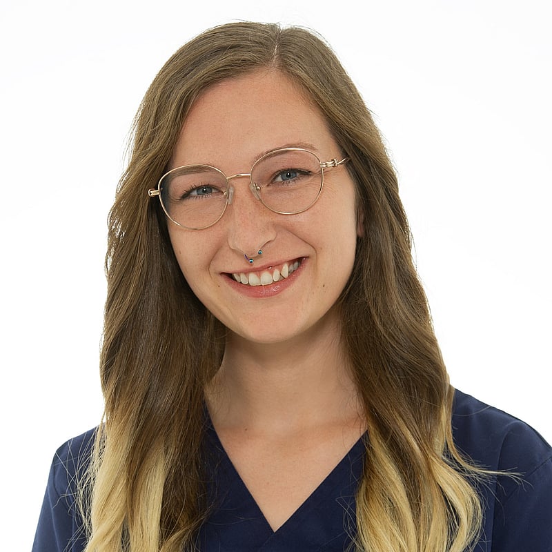 Foto von Simone Störkle, Auszubildende