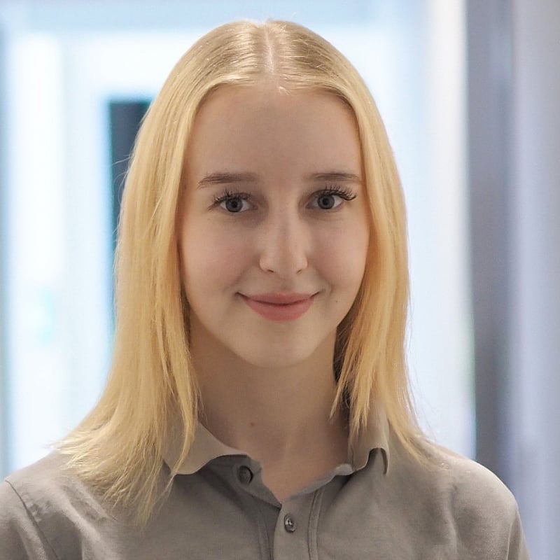 Foto von Larissa Olbrich, Auszubildende Zur Tiermedizinischen Fachangestellten