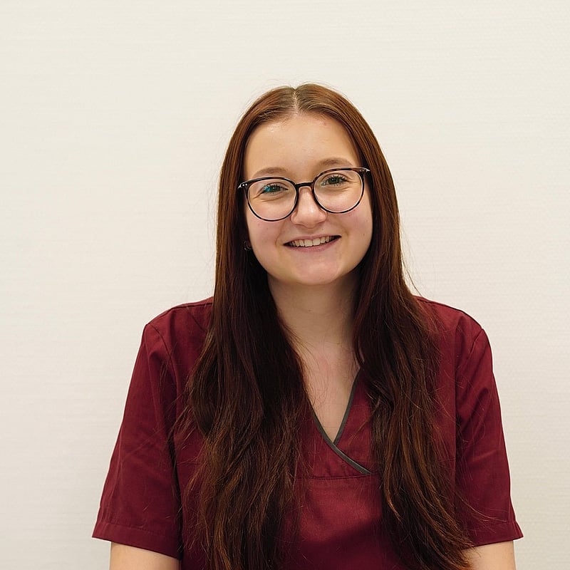 Foto von Sophie Schmitz, Auszubildende Zur Tiermedizinischen Fachangestellten