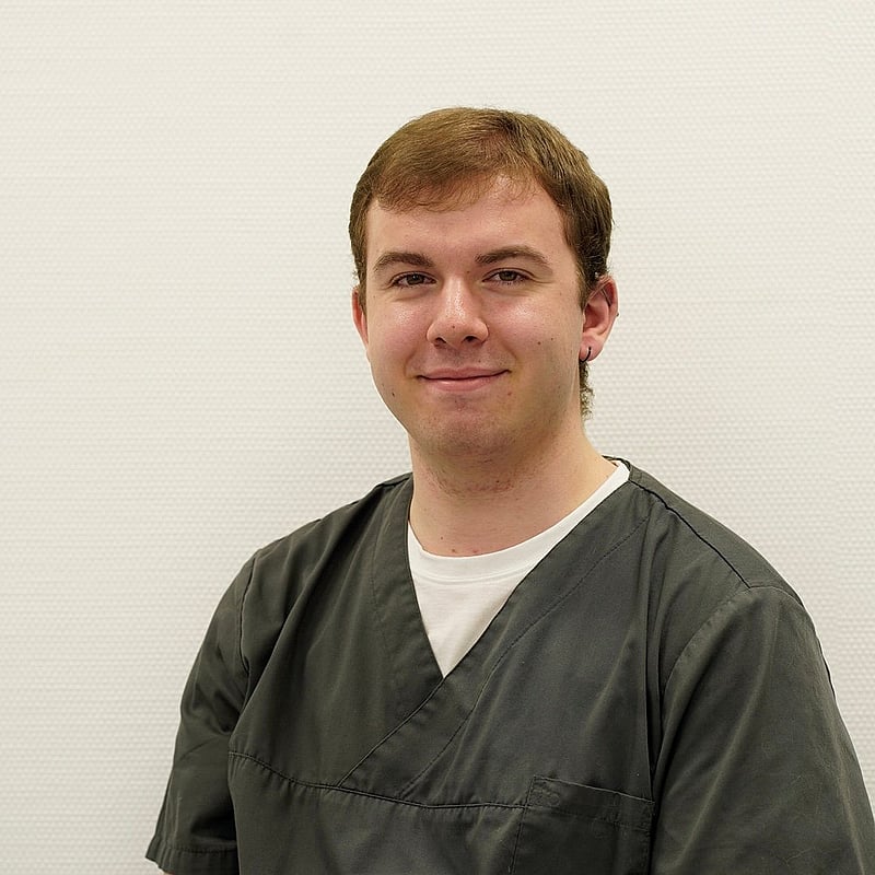 Foto von Christopher Meister, Auszubildender Zum Tiermedizinischen Fachangestellten