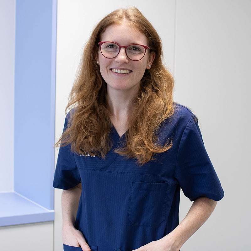 Foto von Laura Corsten, Tierärztin