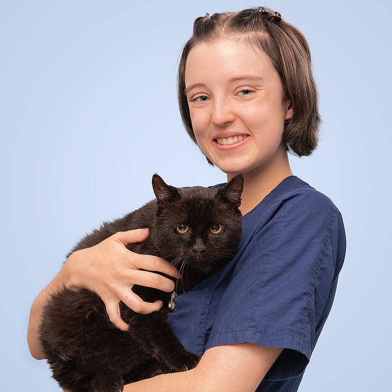 Foto von Helena Depka, Tiermedizinische Fachangestellte
