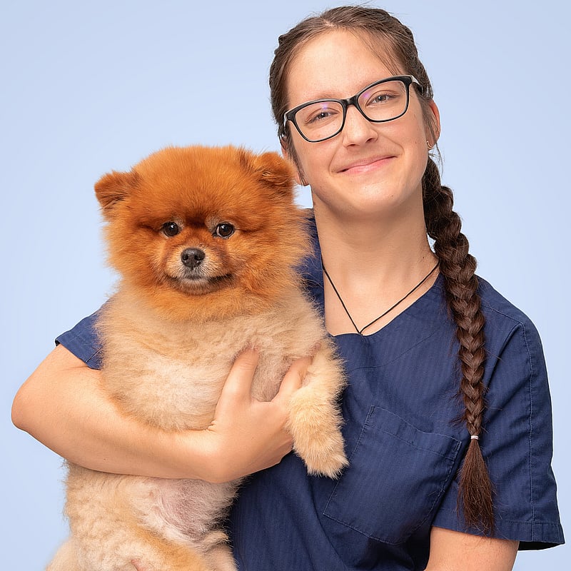 Foto von Melissa Celine Beige, Tiermedizinische Fachangestellte
