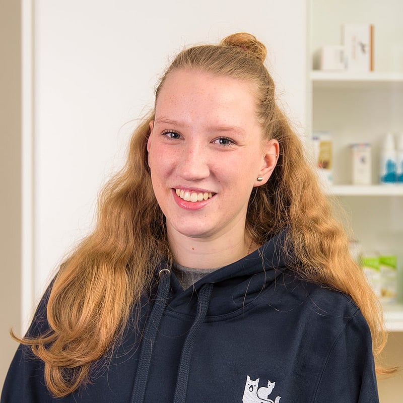 Foto von Lea Tschirpke, Auszubildende Zur Tiermedizinischen Fachangestellten