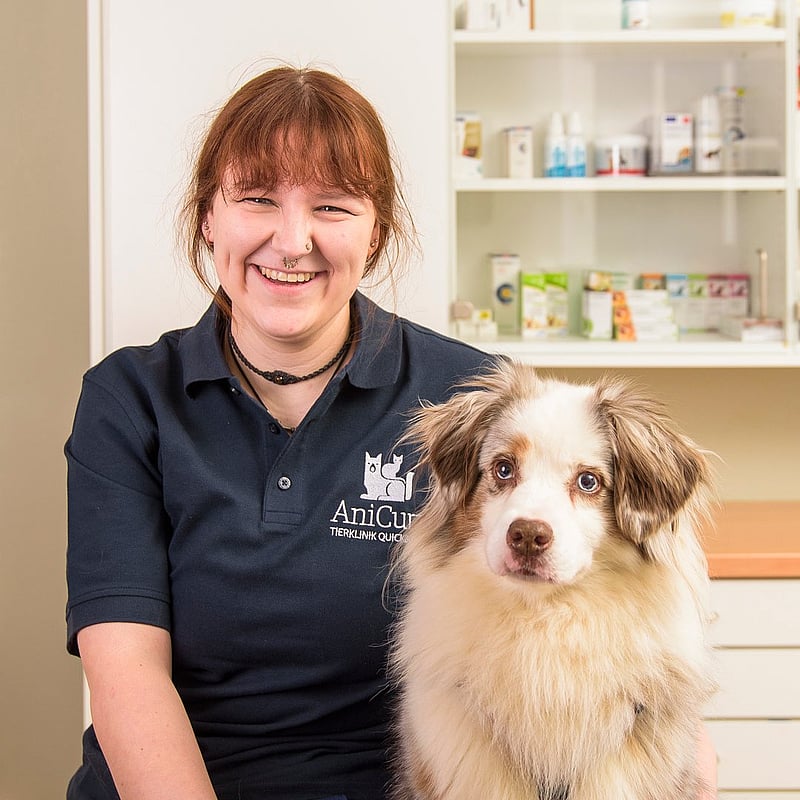 Foto von Martha Finger, Auszubildende Zur Tiermedizinischen Fachangestellten