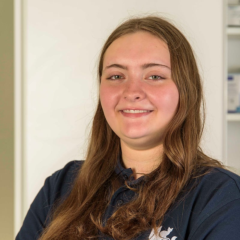 Foto von Emily Ernsting, Auszubildende Zur Tiermedizinischen Fachangestellten