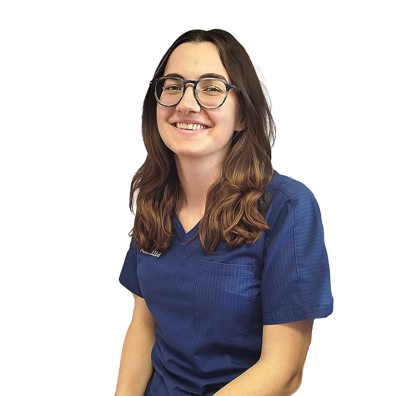 Foto von Finja Schneider, Tiermedizinische Fachangestellte